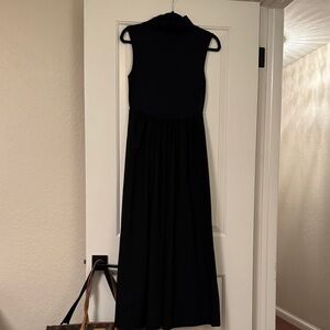J. Crew Black Maxi Dress